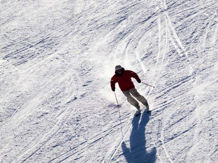 People enjoying 2012 ski seson in Loveland Basin, Colorado.のeditorial素材