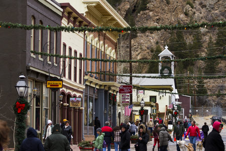 52nd Annual Georgetown Christmas Market in Georgetown, Colorado.