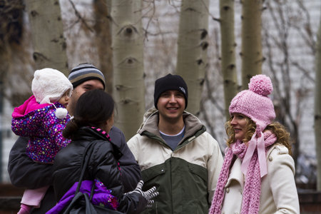 52nd Annual Georgetown Christmas Market in Georgetown, Colorado.のeditorial素材