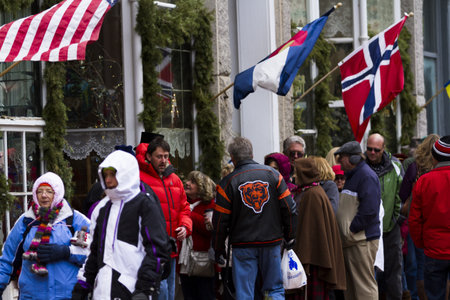 52nd Annual Georgetown Christmas Market in Georgetown, Colorado.のeditorial素材