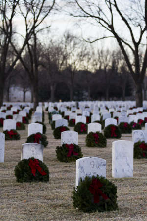 2012 Christmas Honors at the Fort Logan National Cemetery, Denver.のeditorial素材