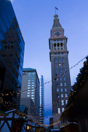 2012 Denver Christkindl Market at Skyline Park along the 16th Street Mal.のeditorial素材
