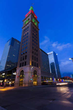 16th Street Mall in Denver during the Christmas season.