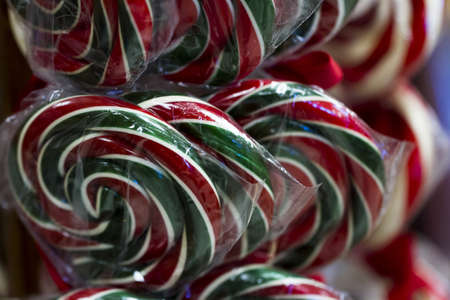 Gourmet hard candies for Christmas holidays.の写真素材