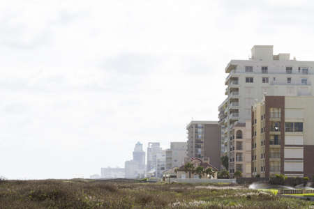 Beach of South Padre Island, TX.のeditorial素材