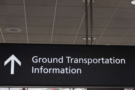 Passengers at the Denver International Airport.のeditorial素材