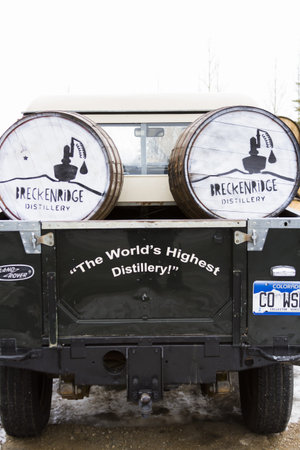 Breckenridge distillery  utilized traditional open-top Scottish style fermenters and distill in a 700 Gallon Vendome custom copper combination pot still.のeditorial素材