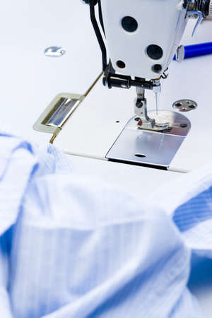 Sewing machine in tailor shop.の写真素材