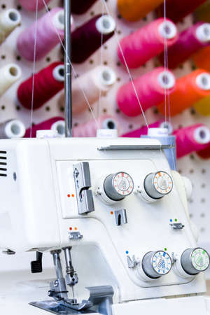 Sewing machine in tailor shop.のeditorial素材