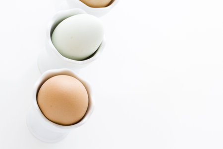 Fresh eggs delivered from the local farm.