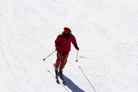 2012-2013 skiing season at Loveland ski resort, Colorado.のeditorial素材