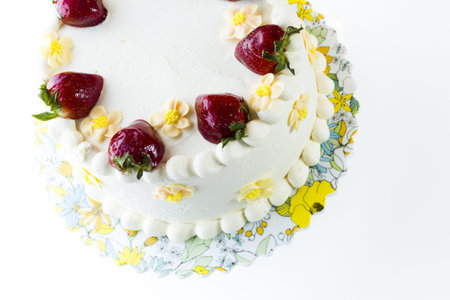 Chocolate Strawberry Lemon Torte made with 6 layers of chocolate cake, filled with lemon curd and...