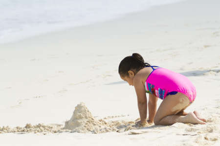 Beach of the Caribbean Sea in daytime.のeditorial素材