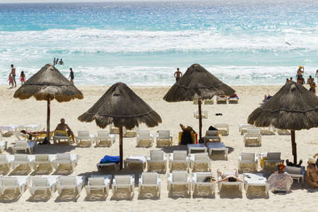 Beach of the Caribbean Sea.のeditorial素材