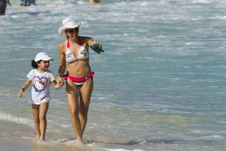 Beach of the Caribbean Sea.のeditorial素材