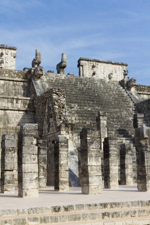 Mayan Pyramid Chichen Itza, Yucatan Peninsula, Mexico.