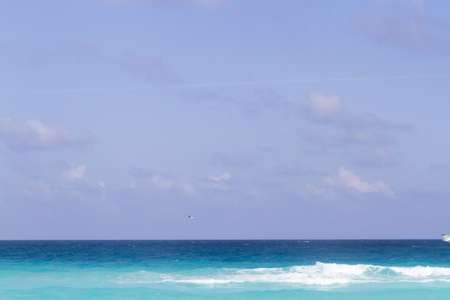 Beach of the Caribbean Sea.の写真素材