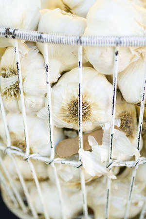 Fresh produce on sale at the local farmers market.の写真素材