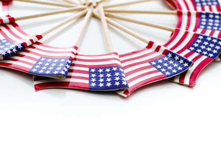 Patriotic items to celebrate July 4th.の写真素材