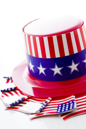 Patriotic items to celebrate July 4th.
