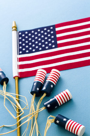 Patriotic items to celebrate July 4th.