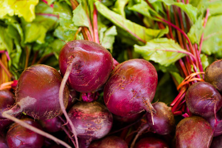Fresh produce at the local farmer's  market.