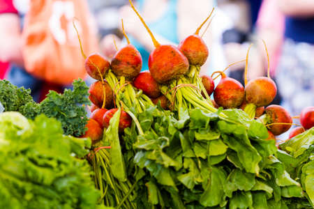 Fresh produce at the local farmer's  market.の写真素材