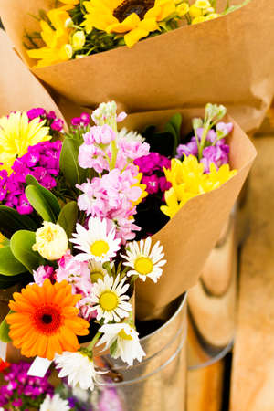 Fresh produce at the local farmer's  market.の写真素材