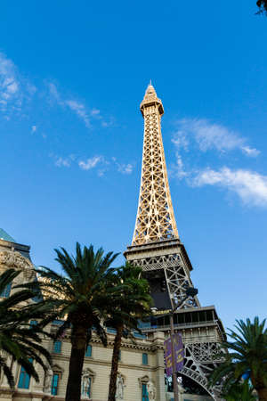 Paris Paris hotel in Las Vegas, Nevada.のeditorial素材