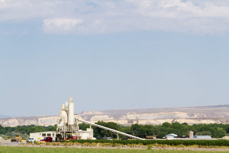 Industial building in rural area of Colorado.