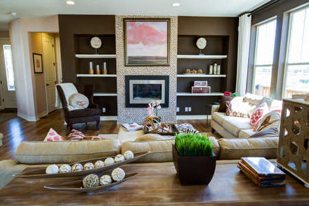 2013 Parade of Homes showcasing new houses and new interiors.のeditorial素材