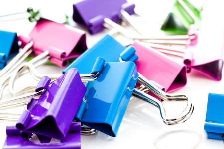 Paper clipsの写真素材