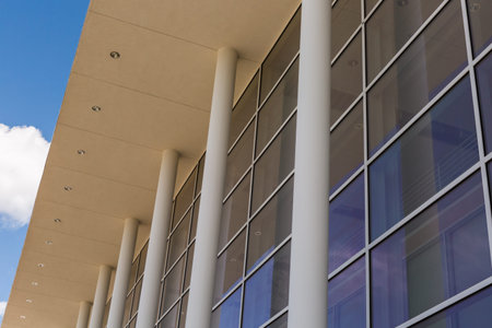Colorado Springs, Colorado/ USA -April 26, 2014: New student orientation day at University of Colorado at Colorado Springs.のeditorial素材