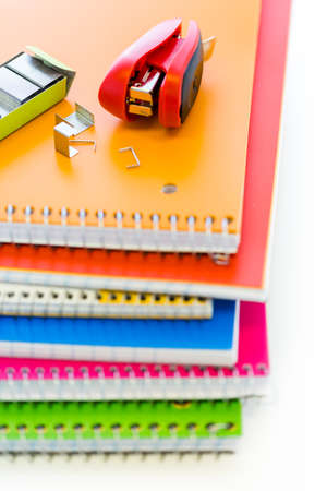 New school supplies ready for new school year.の写真素材