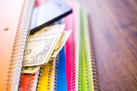 New school supplies ready for new school year.の写真素材