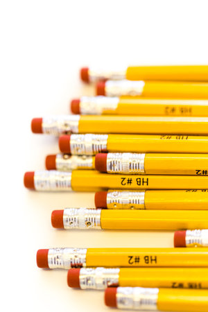 New school supplies ready for new school year.