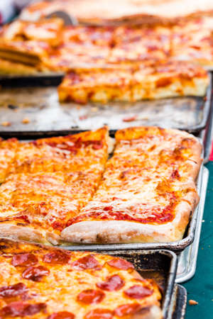 Cooking traditional Italian food at the Italian Festival.の写真素材