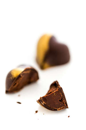 Gourmet 85% Coure d'Or on a white background.のeditorial素材