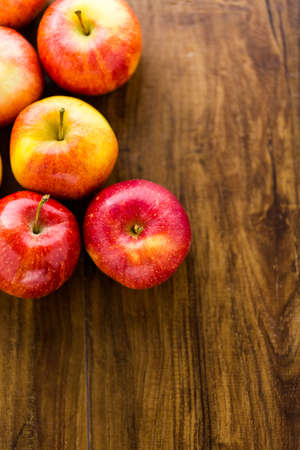 Hand dipped caramel apples decorated for Halloween.の写真素材