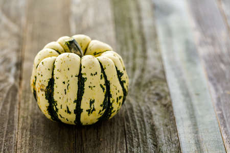 Fresh organic pumpkins from the local farmers market.の写真素材