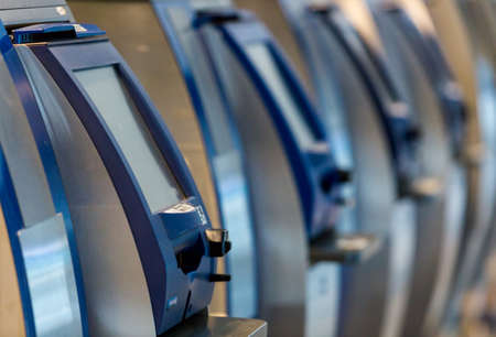 Denver International Airport on typical Sunday morning.のeditorial素材