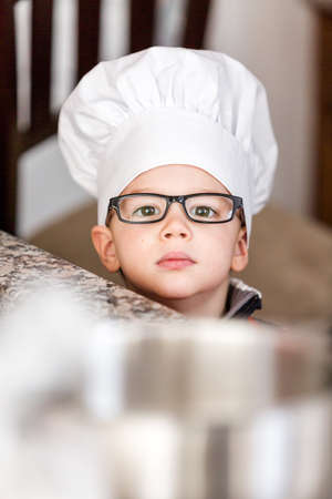Making cookies with family for Christmas.の写真素材
