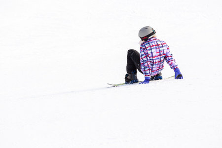 Arapahoe Basin, Colorado, USA-January 18, 2015. Mid season skiing at Araphoe basing ski resort.