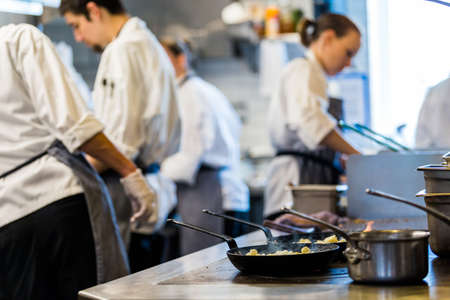 Denver, Colorado, USA-May 17, 2015. Typical Sunday at Mercantile restaurant in Denver, Colorado.のeditorial素材