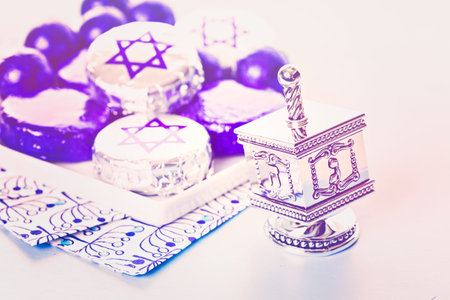 Chocolates with Star of David for Hanukkah.