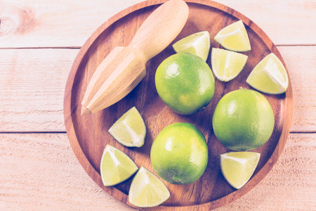 Variety of citrus fruit including lemons, lines, grapefruits and oranges.の写真素材