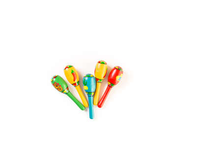 Traditional colorful table decorationsの写真素材