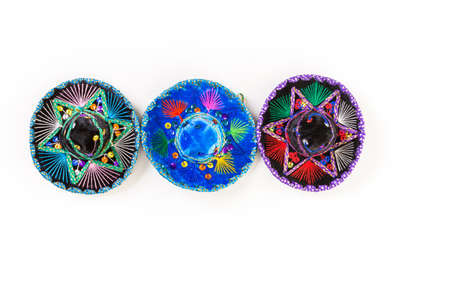 Traditional colorful table decorationsの写真素材