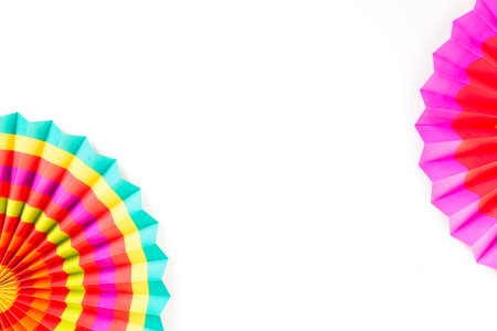 Traditional colorful table decorationsの写真素材