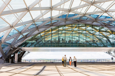 Denver, Colorado, USA-June 1, 2016. Denver International Airport